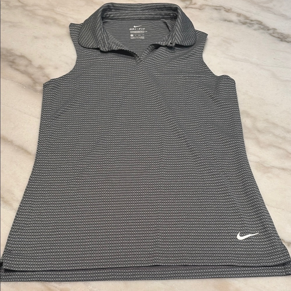 Nike Women's Dri-Fit Sleeveless Polo Tank